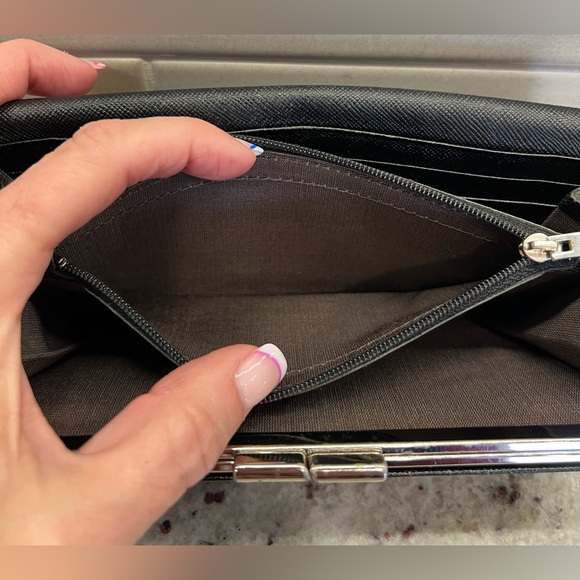 BURBERRY Cavendish Leather Long Bifold Wallet - Picture 10 of 11